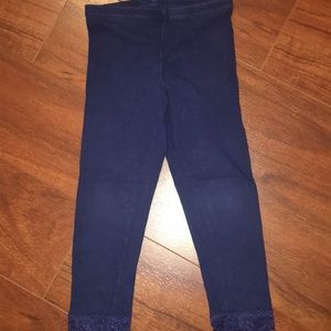 Navy blue Capri